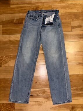 Old Navy Men's Light Blue Straight Jeans